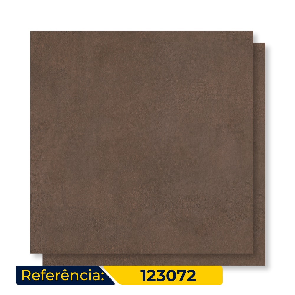 Porcelanato Natural 123x123cm Caixa 3,03m² Villagres Chronos Metallo Retificado - 123072