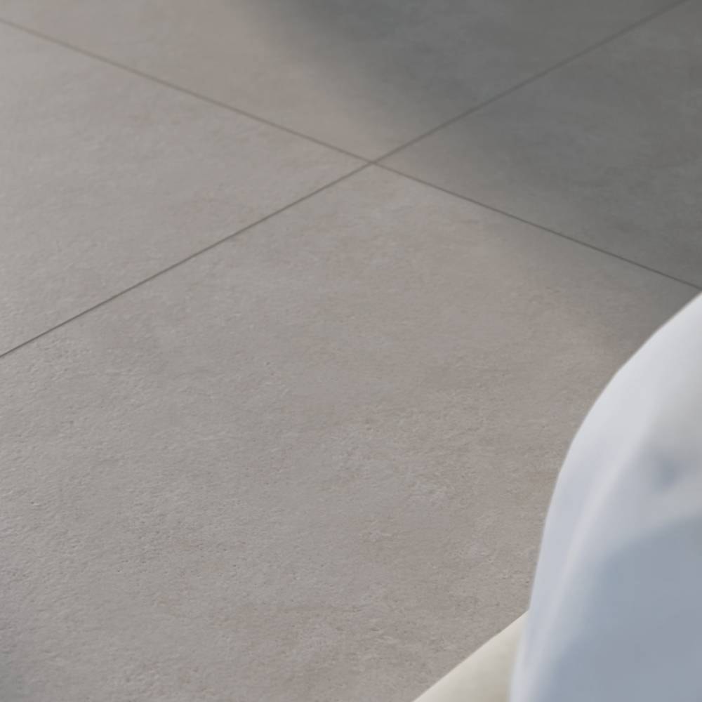 Porcelanato Natural 123x123cm Caixa 3,03m² Villagres Flow Concret Retificado - 123046