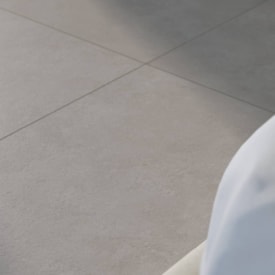 Porcelanato Natural 123x123cm Caixa 3,03m² Villagres Flow Concret Retificado - 123046