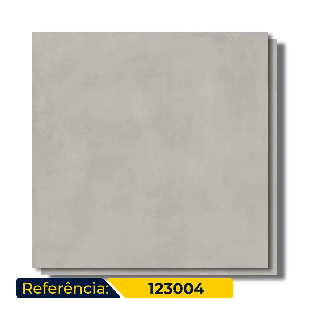 Porcelanato Natural 123x123cm Caixa 3,03m² Villagres House Silver Retificado - 123004