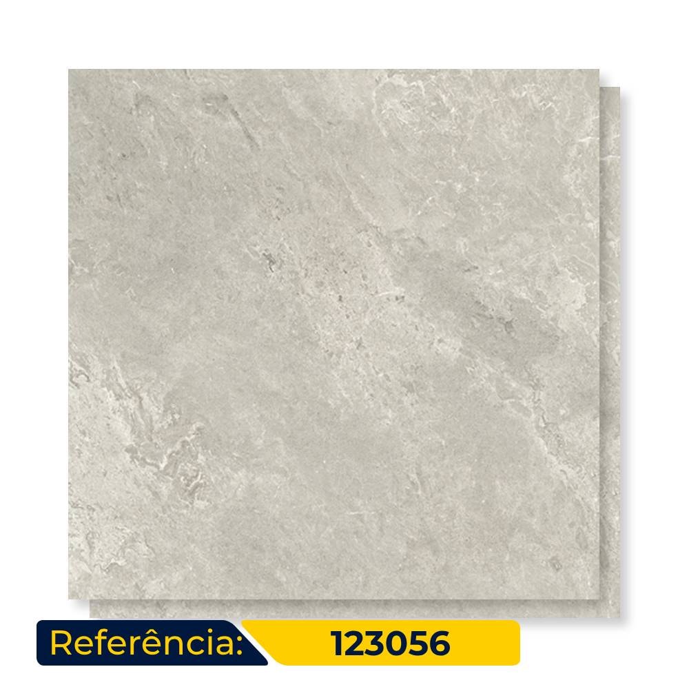Porcelanato Natural 123x123cm Caixa 3,03m² Villagres Pietra Di Merapi ...