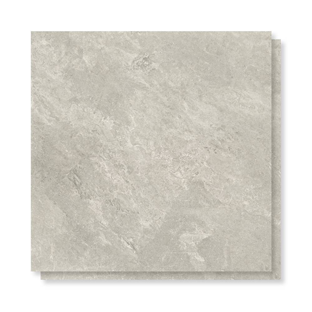 Porcelanato Natural 123x123cm Caixa 3,03m² Villagres Pietra Di Merapi Grigio Retificado - 123056