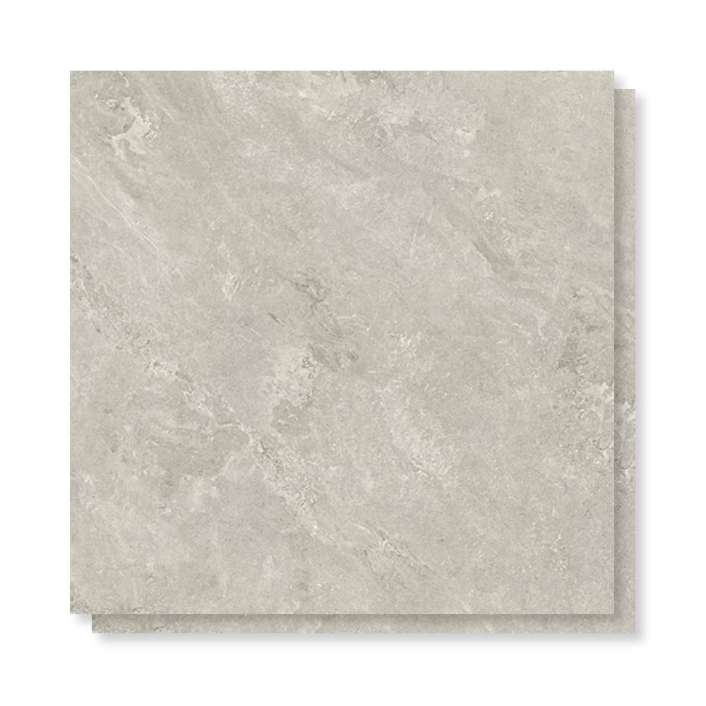 Porcelanato Natural 123x123cm Caixa 3,03m² Villagres Pietra Di Merapi Grigio Retificado - 123056