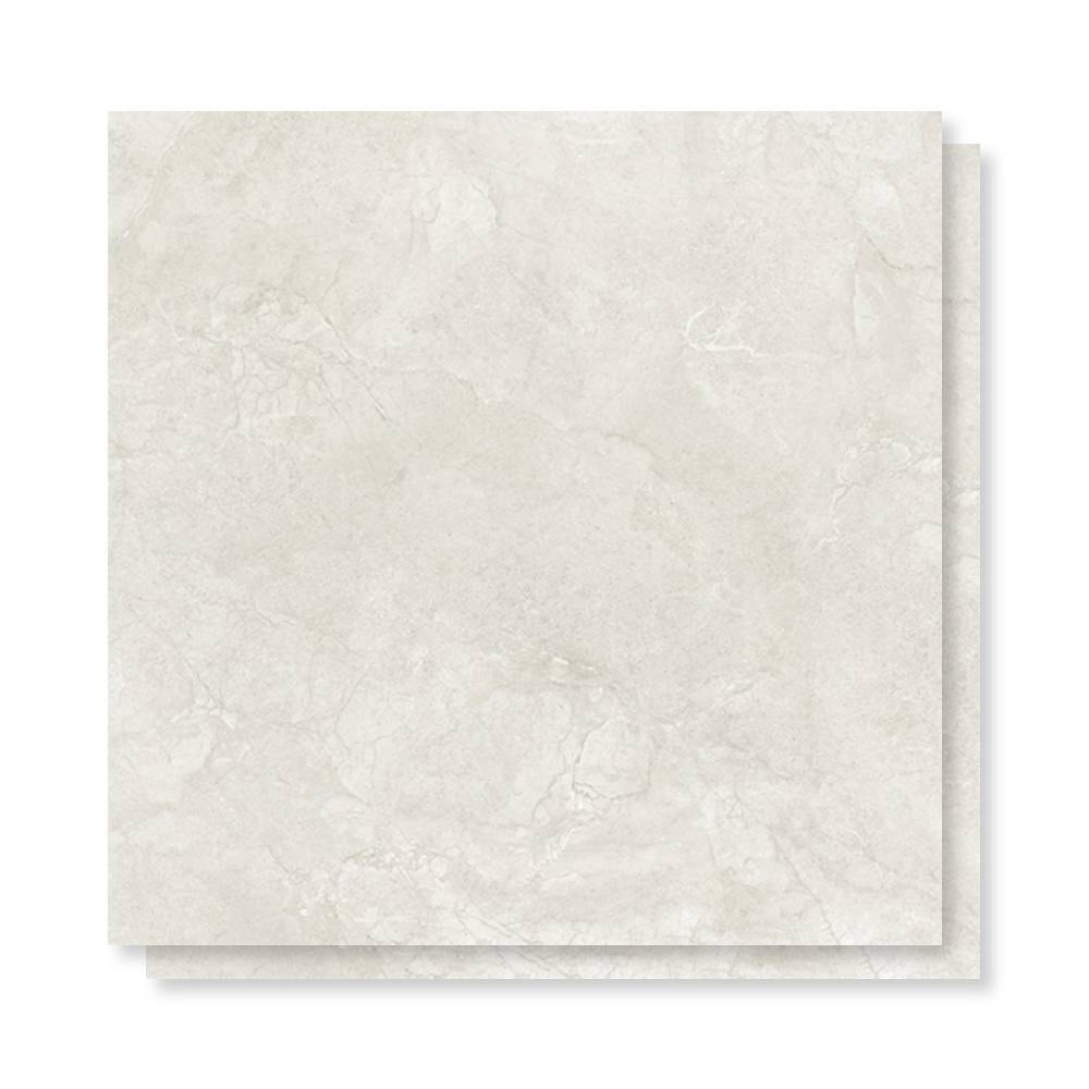 Porcelanato Natural 123x123cm Caixa 3,03m² Villagres Pietra Di Milos Bianco Retificado - 123054