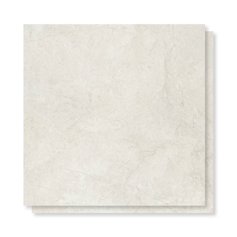 Porcelanato Natural 123x123cm Caixa 3,03m² Villagres Pietra Di Milos Bianco Retificado - 123054