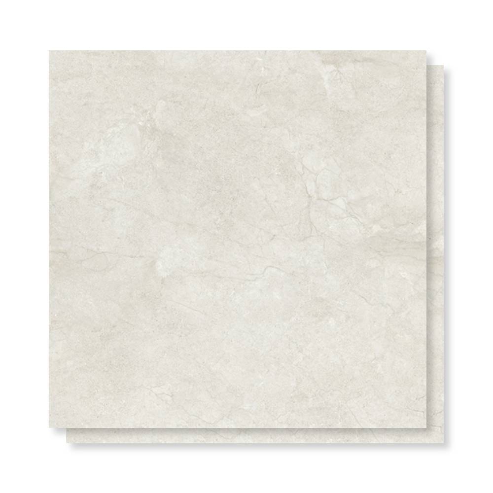 Porcelanato Natural 123x123cm Caixa 3,03m² Villagres Pietra Di Milos Bianco Retificado - 123054