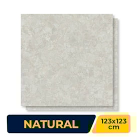 Porcelanato Natural 123x123cm Caixa 3,03m² Villagres Zen Orvalho Retificado - 123065