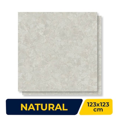 Porcelanato Natural 123x123cm Caixa 3,03m² Villagres Zen Orvalho Retificado - 123065