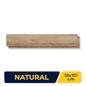 Porcelanato Natural 19x117cm Caixa 1,33m² Portinari Tavola Retificado - 6060454