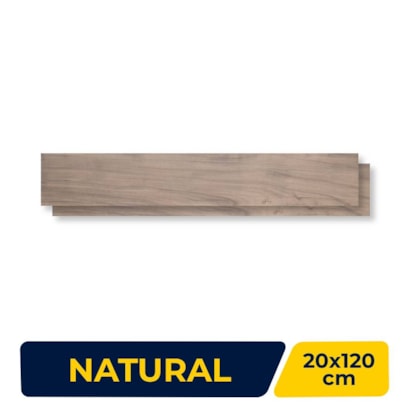 Porcelanato Natural 20x120cm Caixa 1,19m² Portobello Arca Tropical ST Retificado - 210457E
