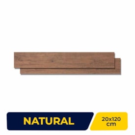 Porcelanato Natural 20x120cm Caixa 1,19m² Portobello Parquet D' Olivier Retificado - 24418E