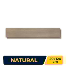 Porcelanato Natural 20x120cm Caixa 1,19m² Portobello Zefiro Retificado - 200334E
