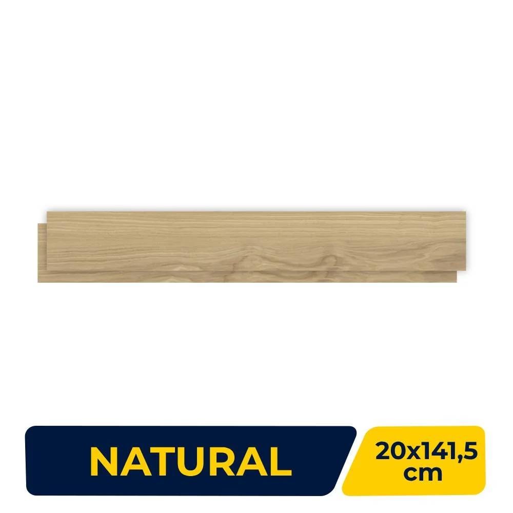 Porcelanato Natural 20x141,5cm Caixa 1,42m² Villagres Garden Retificado - 200028