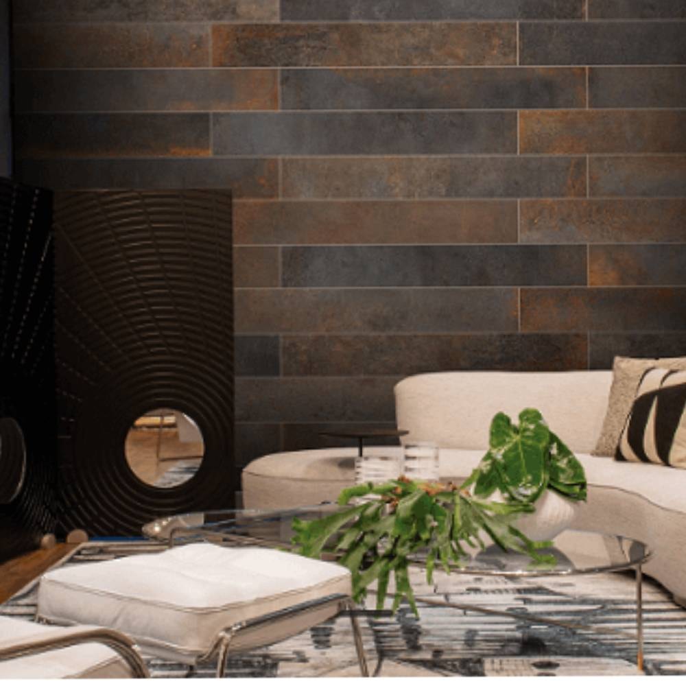 Porcelanato Natural 20x141,5cm Caixa 1,42m² Villagres Ironwork Retificado - 200011