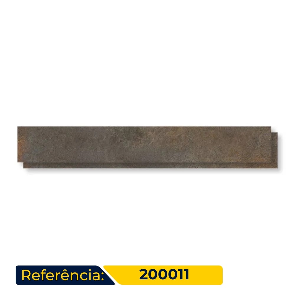 Porcelanato Natural 20x141,5cm Caixa 1,42m² Villagres Ironwork Retificado - 200011