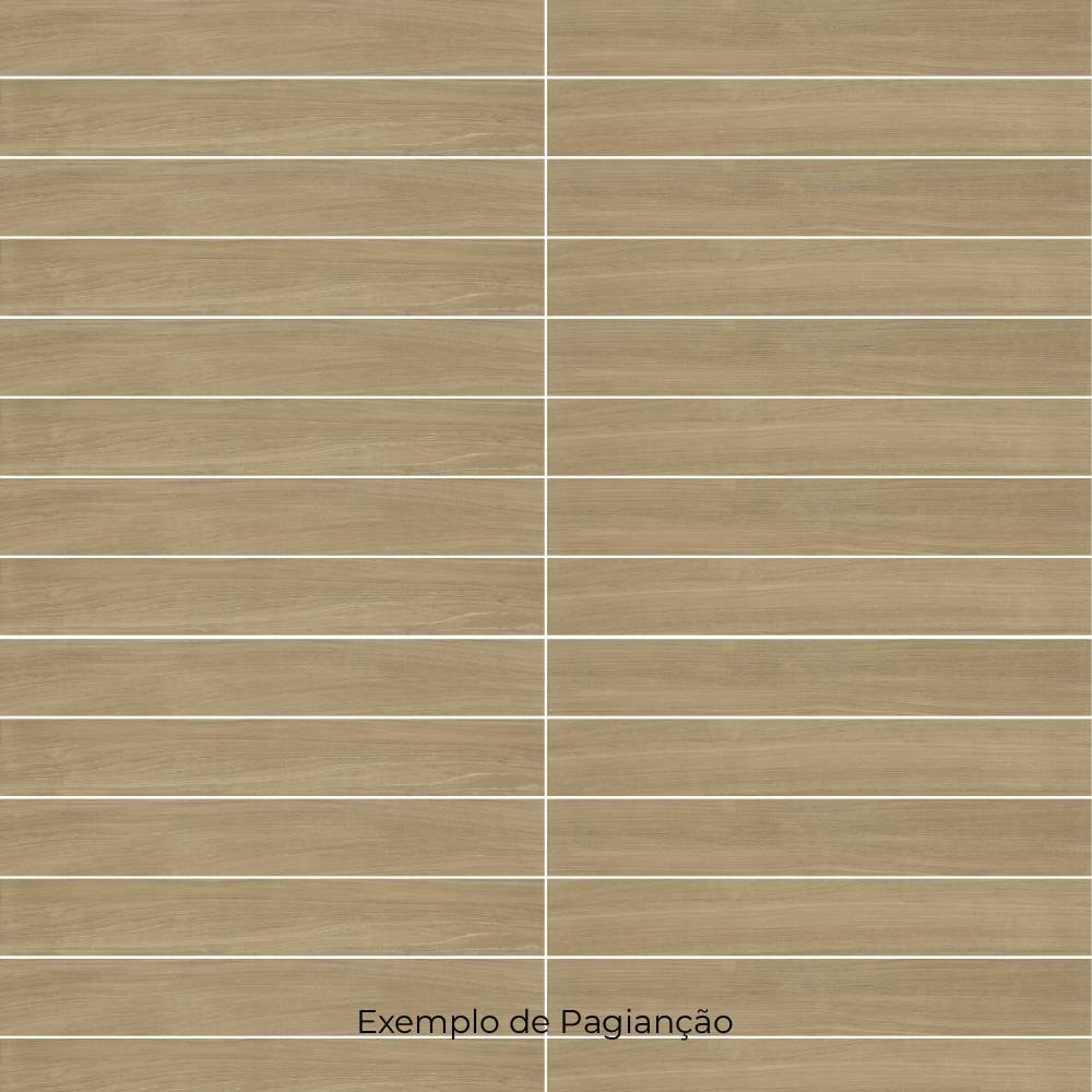 Porcelanato Natural 20x141,5cm Caixa 1,42m² Villagres Matsu Vime Retificado - 200034