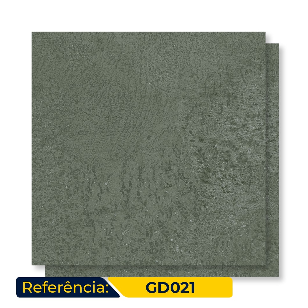 Porcelanato Natural 20x20cm Caixa 0,80m² Gaudi Esmeralda Retificado - GD021