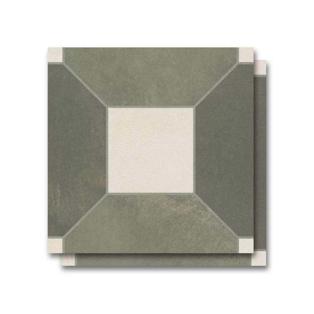 Porcelanato Natural 20x20cm Caixa 1,01m² Retro Green Retificado - 5062621