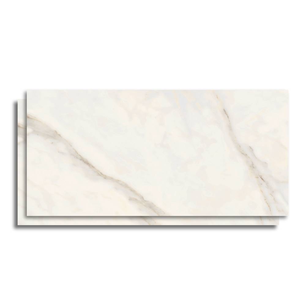 Porcelanato Natural 58,4x117cm Caixa 1,37m² Portinari Opera White Retificado - 60004