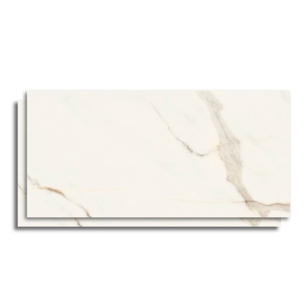 Porcelanato Natural 58,4x117cm Caixa 1,37m² Portinari Opera White Retificado - 60004