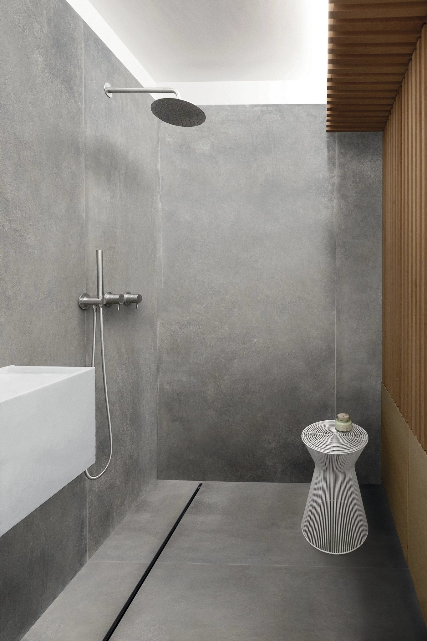 Porcelanato Natural 60x60cm Caixa 1,43m² Porto Bello Nord Cement Retificado - 27282