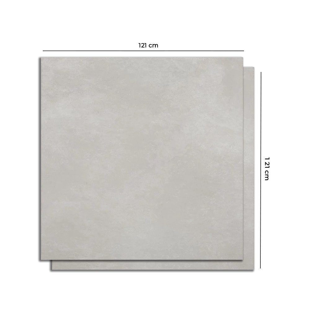 Porcelanato Natural 60x60cm Caixa 1,46cm Portobello Cimento Cinza Bold - 20707E
