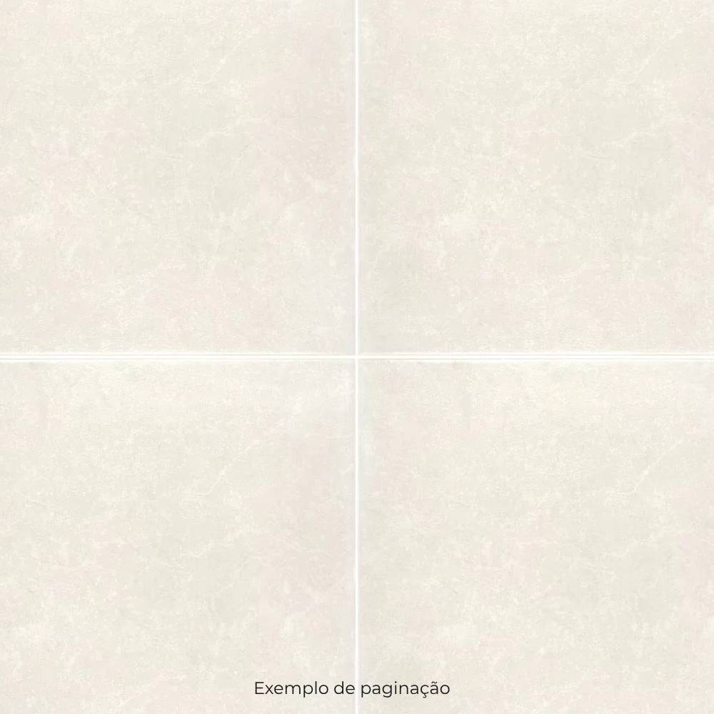 Porcelanato Natural 60x60cm Caixa 1,46m² Portobello Mármore Bianco - 20705E