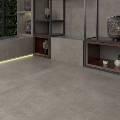 Porcelanato Natural 71.6x71.6cm Caixa 2,56m² Villagres Denver Retificado - 710074