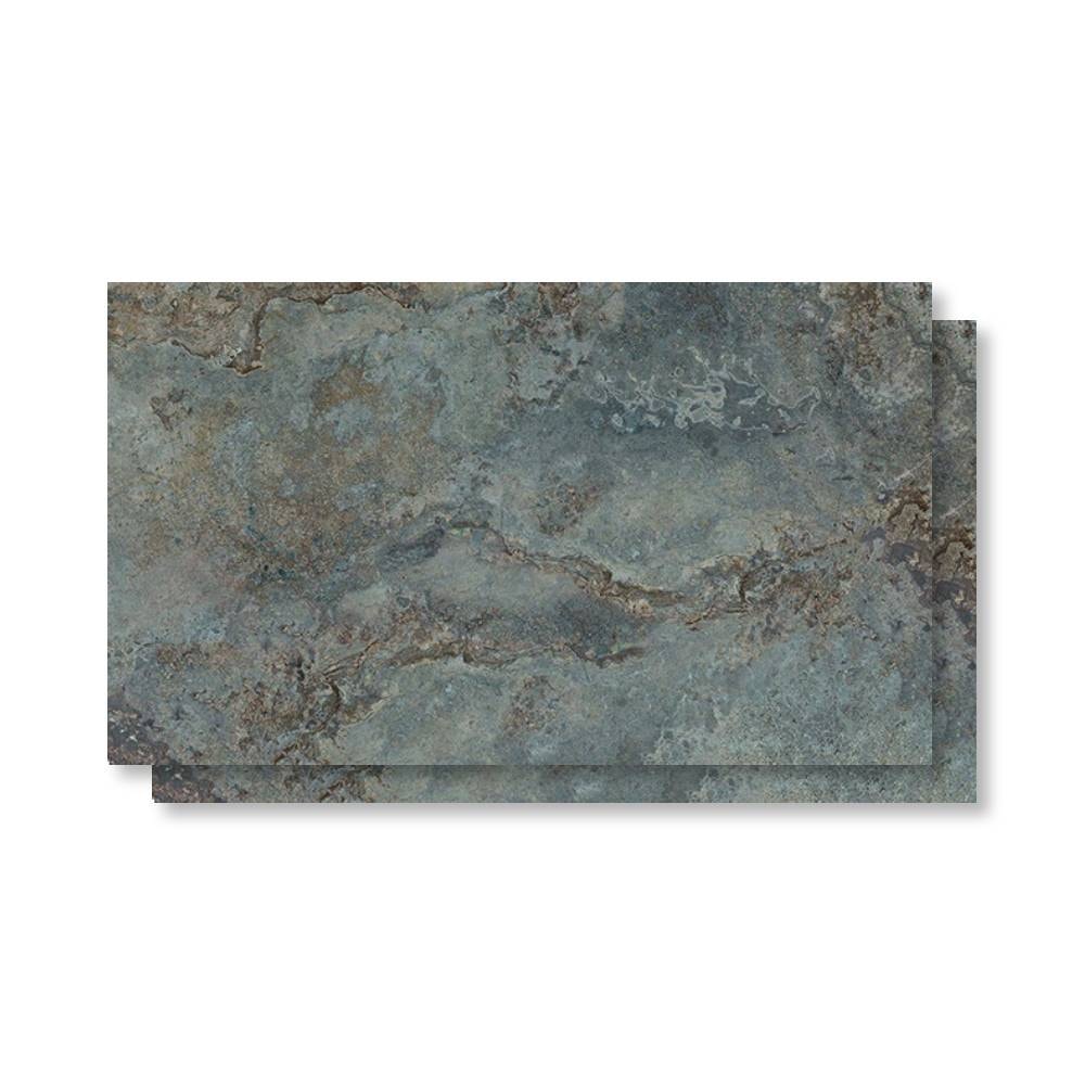 Porcelanato Natural 80,5x140cm Caixa 2,25m² Villagres Blu Siena Retificado - 800044