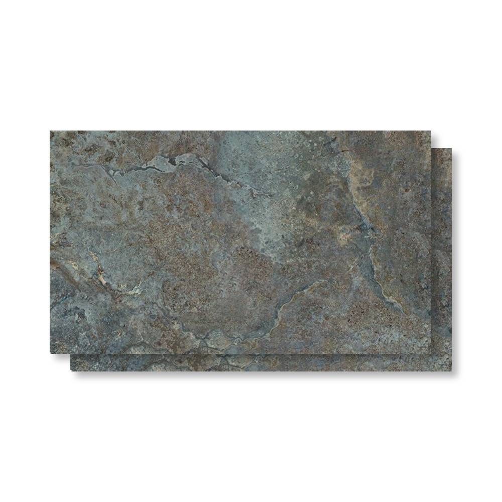 Porcelanato Natural 80,5x140cm Caixa 2,25m² Villagres Blu Siena Retificado - 800044