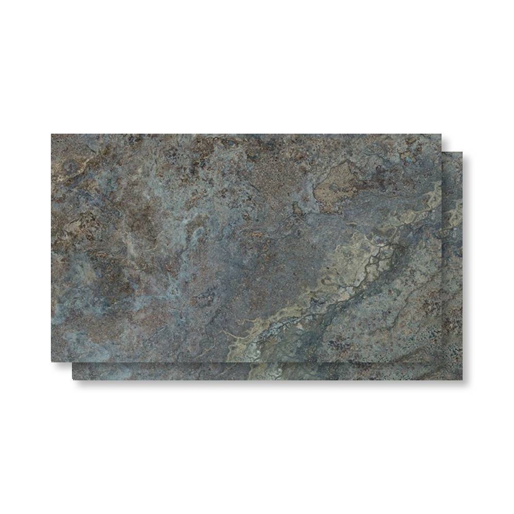 Porcelanato Natural 80,5x140cm Caixa 2,25m² Villagres Blu Siena Retificado - 800044