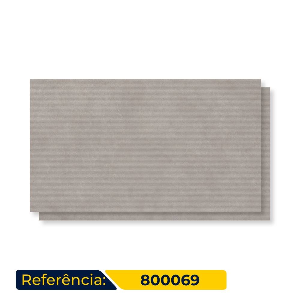 Porcelanato Natural 80,5x140cm Caixa 2,25m² Villagres Flow Decor Concret Retificado - 800069