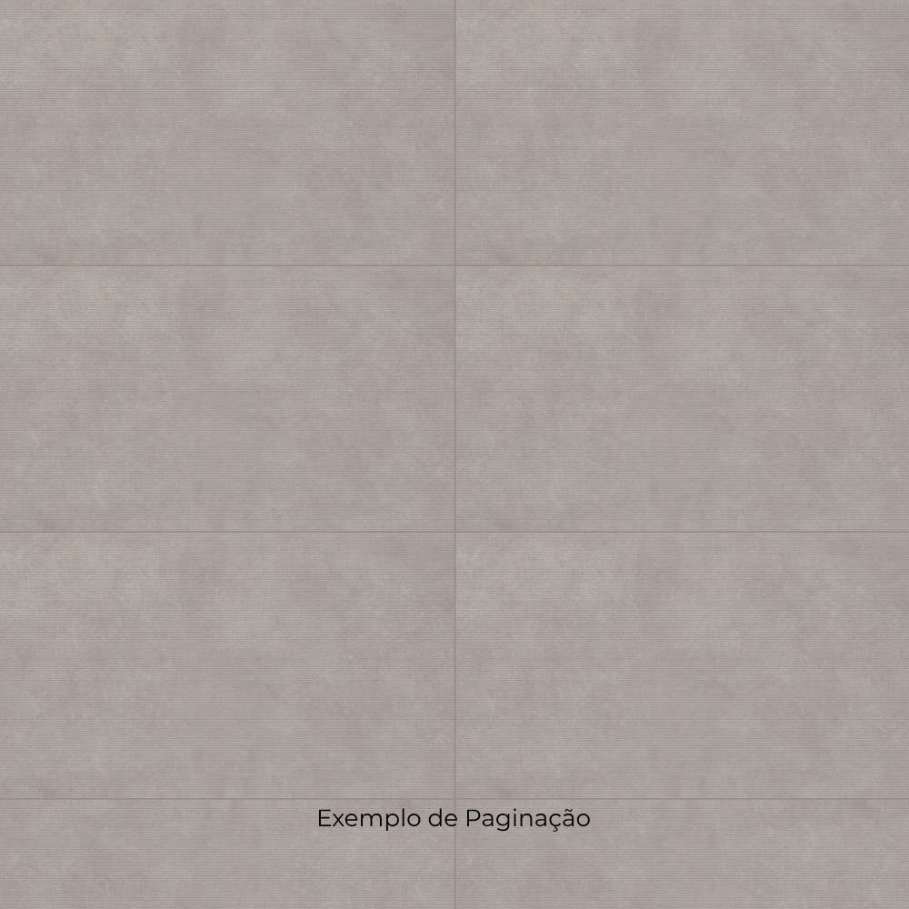 Porcelanato Natural 80,5x140cm Caixa 2,25m² Villagres Flow Decor Concret Retificado - 800069