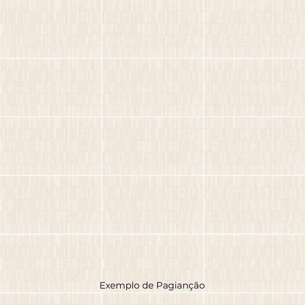 Porcelanato Natural 80,5x140cm Caixa 2,25m² Villagres Mântova Bianco Decor Retificado - 800067