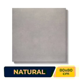 Porcelanato Natural 80x80cm Caixa 1,91m² Portobello Hit Carbom Retificado - 12277