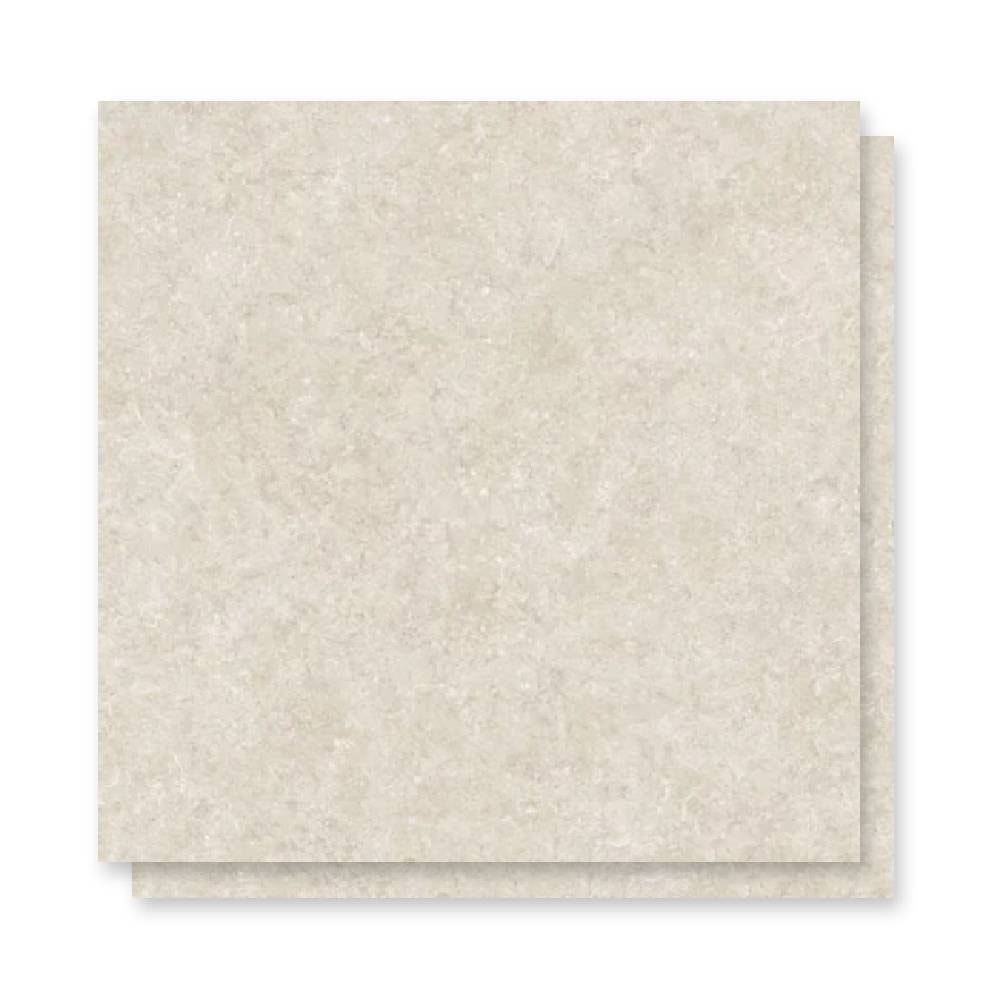 Porcelanato Natural 80x80cm Caixa 1,91m² Portobello Stone Off White Retificado - 205986E