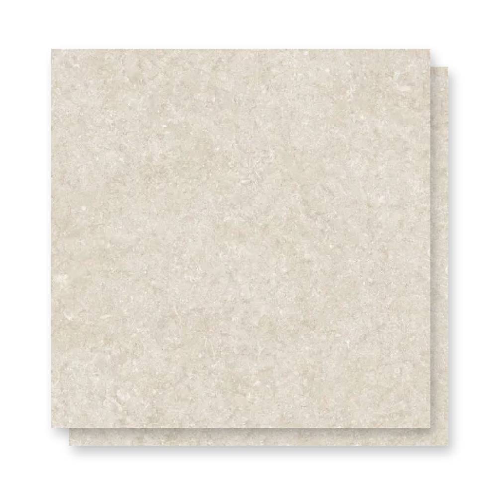 Porcelanato Natural 80x80cm Caixa 1,91m² Portobello Stone Off White Retificado - 205986E