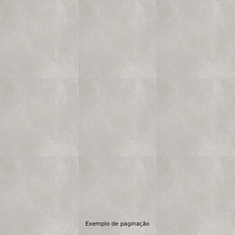 Porcelanato Natural 81x81cm Caixa 1,99m² Portobello Cimento Cinza Bold - 206544E