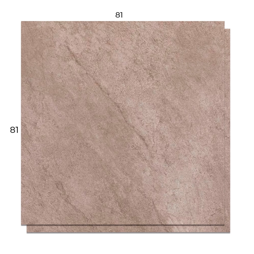 Porcelanato Natural 81x81cm Caixa 1,99m² Portobello Thor Amber Bold - 204837E