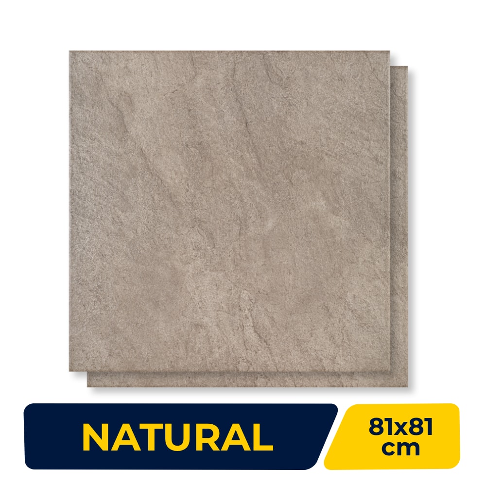 Porcelanato Natural 81x81cm Caixa 1,99m² Portobello Thor Amber Bold - 204837E