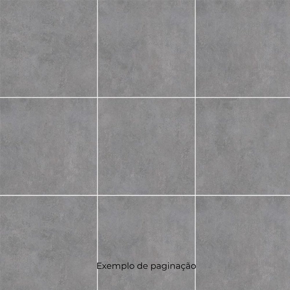 Porcelanato Natural 81x81cm Caixa 2,64m² Gaudi Broadway Dark Grey Retificado - 85411