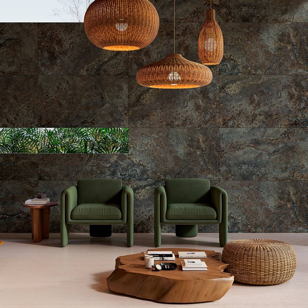 Porcelanato Natural 82X141,5cm Caixa 2,32m² Villagres Blu Siena Retificado - 820024