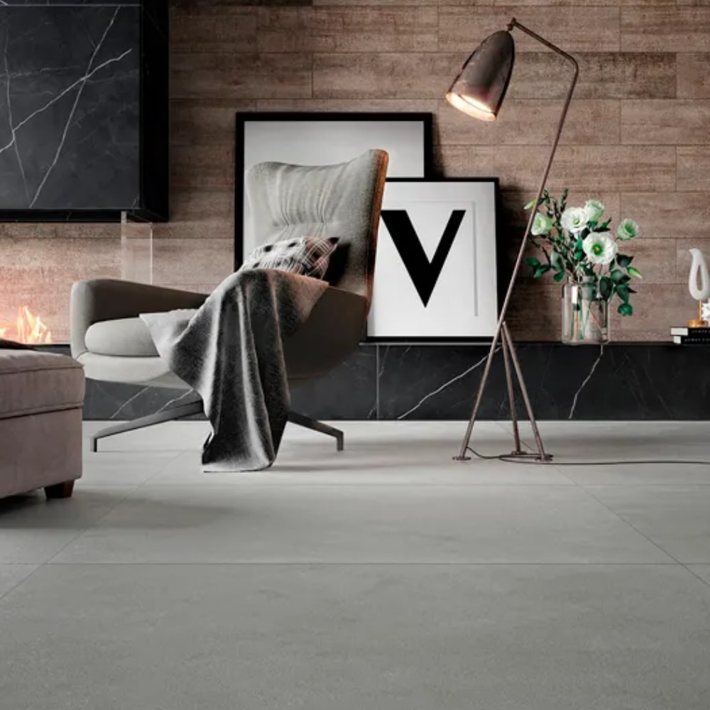 Porcelanato Natural 82x141,5cm Caixa 2,32m² Villagres Monterrey Silver Retificado - 820004