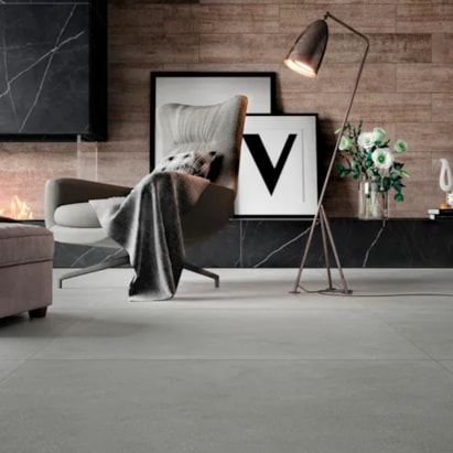 Porcelanato Natural 82x141,5cm Caixa 2,32m² Villagres Monterrey Silver Retificado - 820004