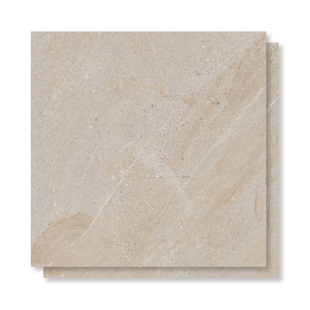 Porcelanato Natural 87,7x87,7cm Caixa 1,54m² Ceusa Arenito SGR Retificado - 5062740