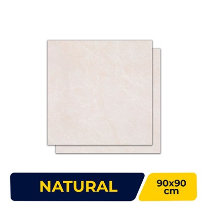 Porcelanato Natural 90x90cm Caixa 1,61cm Portobello Moolight Off White Retificado - 203706E