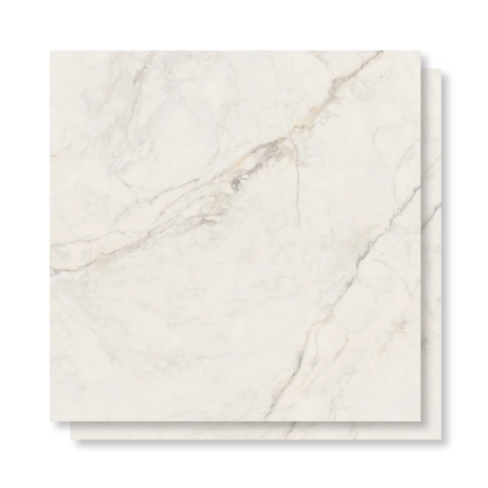 Porcelanato Natural 90x90cm Caixa 1,61m² Portobello Apuano Oro Retificado - 204636