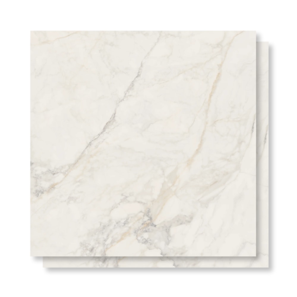 Porcelanato Natural 90x90cm Caixa 1,61m² Portobello Apuano Oro Retificado - 204636