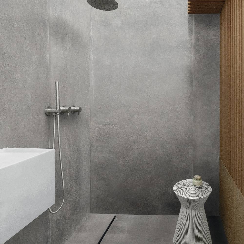 Porcelanato Natural 90x90cm Caixa 1,61m² Portobello Nord Cement Retificado - 27028E