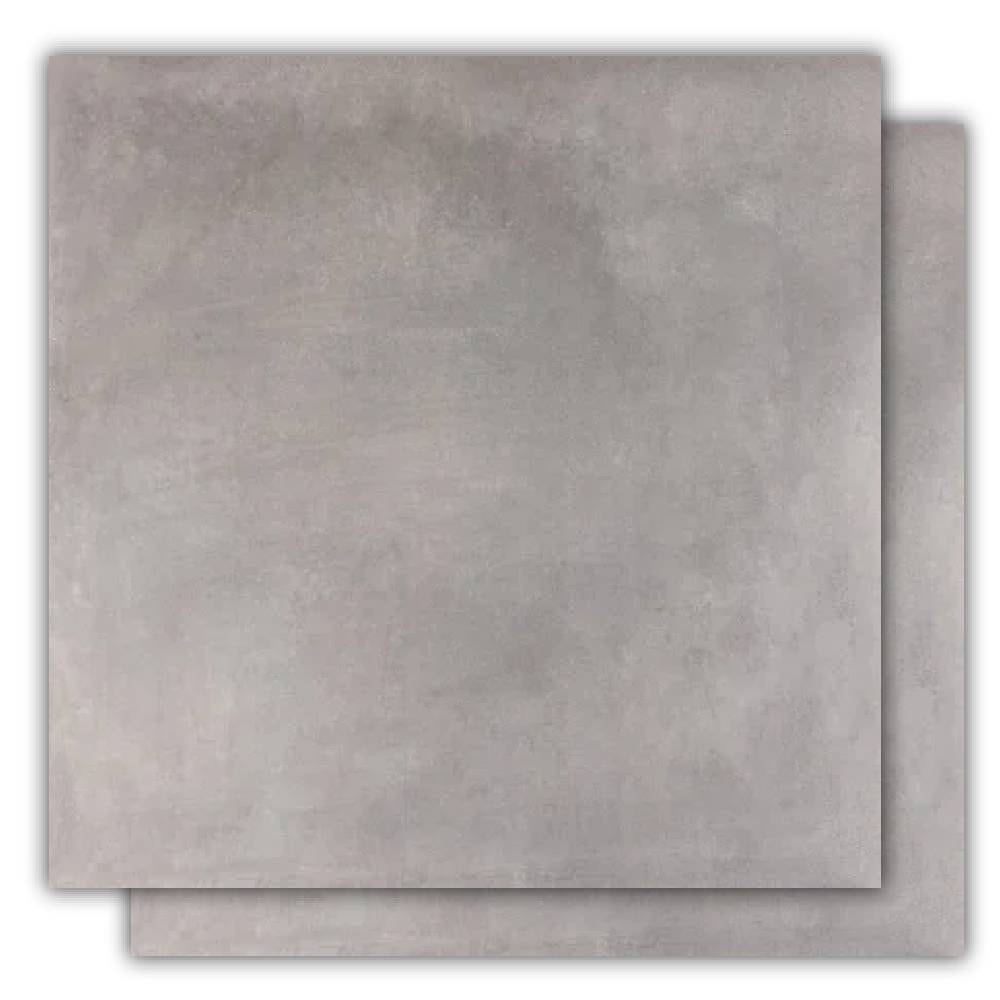 Porcelanato Natural 90x90cm Caixa 1,61m² Portobello Nord Cement Retificado - 27028E